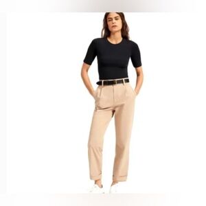 NWT Everlane The Short Sleeve Crew Neck Bodysuit XS